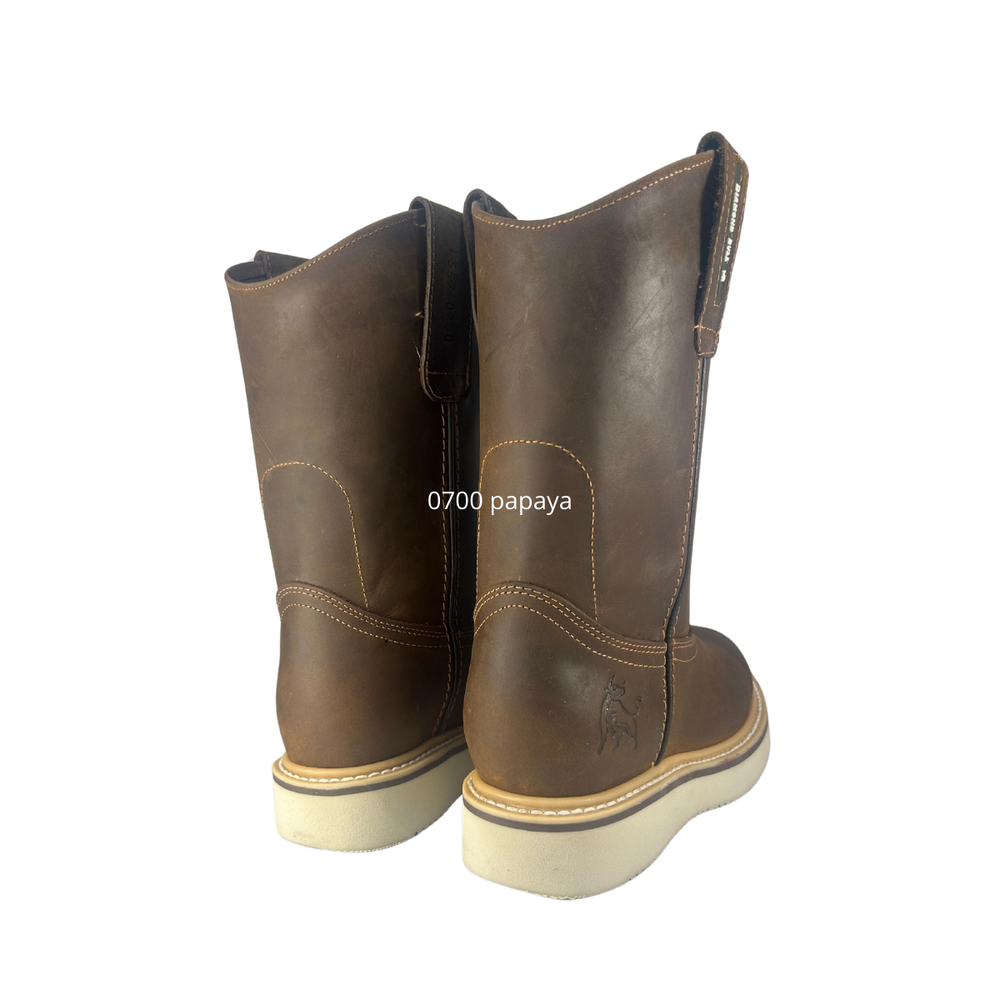 
                      
                        Bota roper de trabajo ligera Estilo 0700 Color café claro Suela PU ultra confortable y duradera
                      
                    
