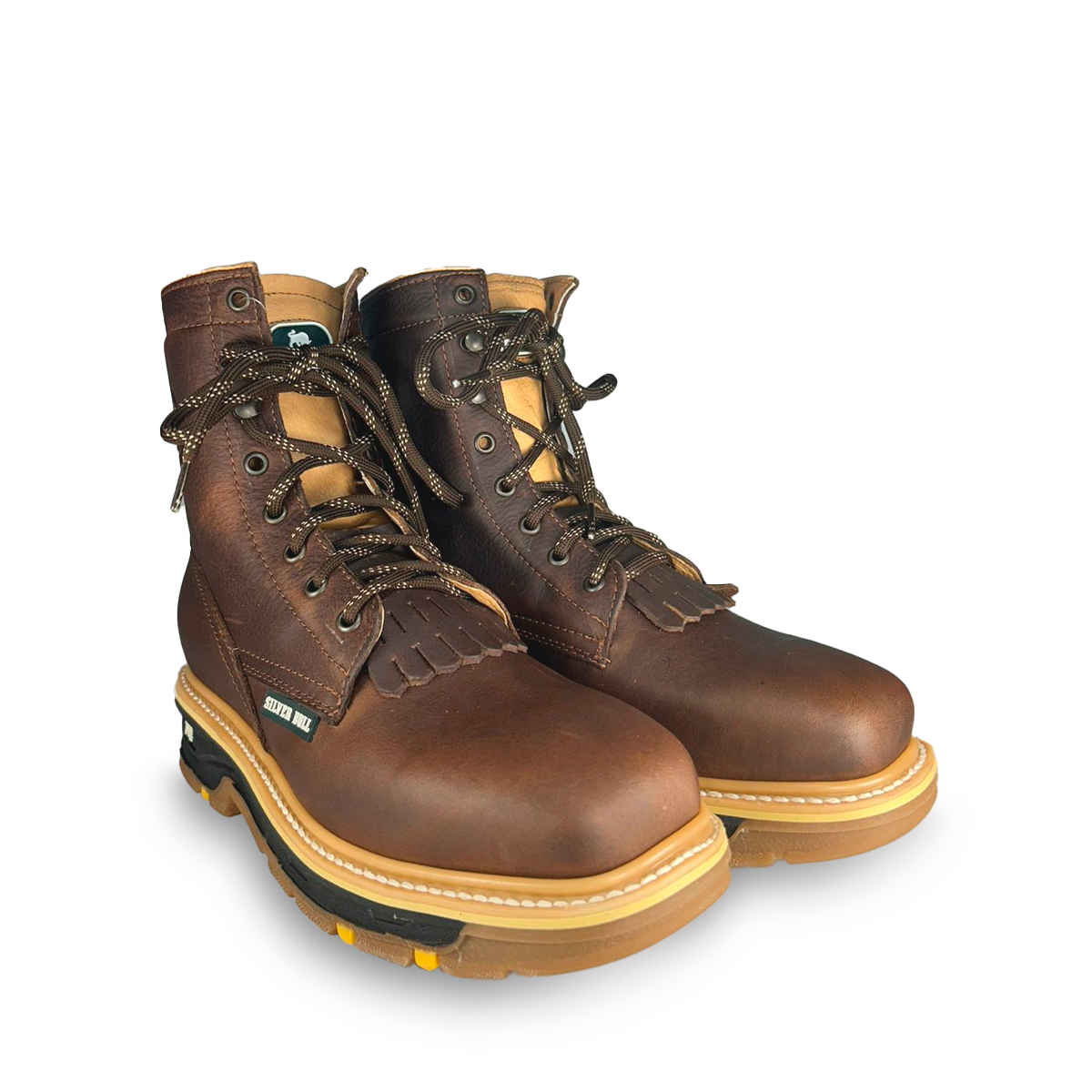 Bota lacer Estilo 5053 Color Café Suela Rody Silver Bull