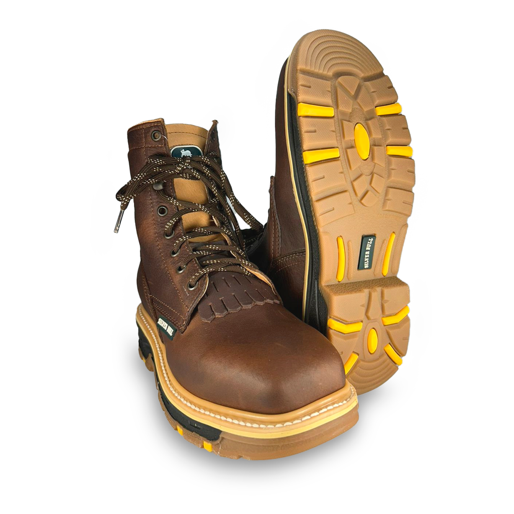 
                      
                        Bota lacer Estilo 5053 Color Café Suela Rody Silver Bull
                      
                    